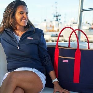 Vineyard Vines Americana Oversized Tote